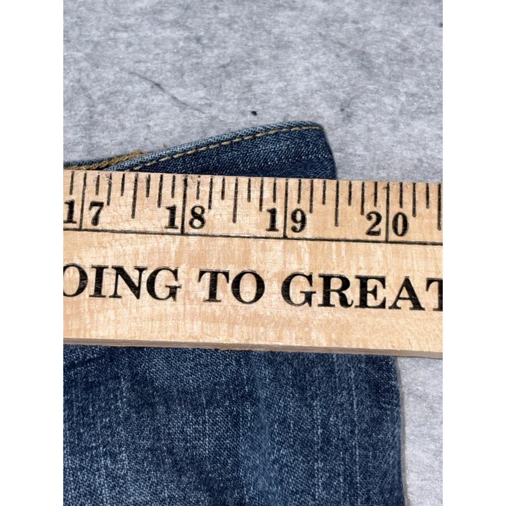 Faded Glory Mens Fleece Lined Carpenter Jeans Blue Denim Work Pants 40x29 VTG